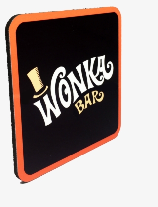 Willy Wonka Drink Coaster - Label