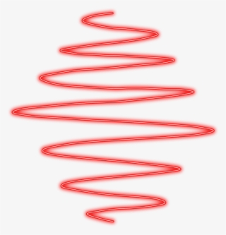 #neon #line #spiral #lines #spirals #red #freetoedit - Red Neon Lines Png