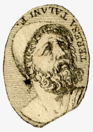 Busto Di Ulisse Con Barba E Pileo - Emblem