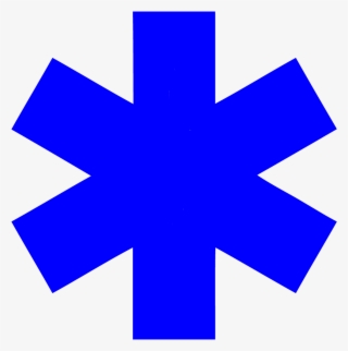 Maltese Cross Star Of Life - Star Of Life Red Vector