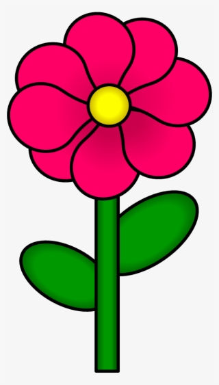 Stem Clipart At Getdrawings - Flower With Stem Clipart