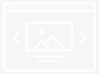 A Smart Video Publishing Platform - Wireframe Icon White