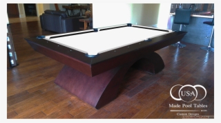 Continental Contemporary Pool Table Mahogany - Billiard Table