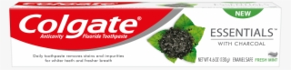 Colgate Essentials With Charcoal Toothpaste, - Colgate