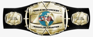 Cwa World Championship Belt By Theonlybezo - Emblem