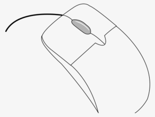 Computer Mouse Clipart Computadora - Line Art