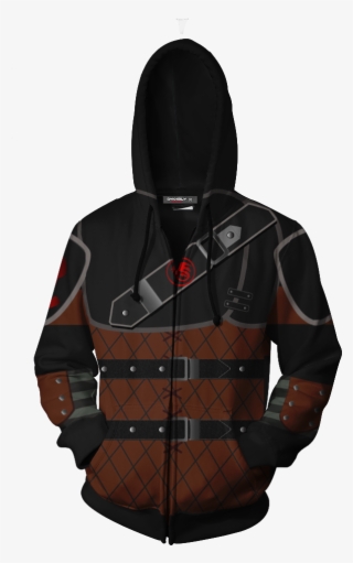 How To Train Your Dragon Hiccup Cosplay Zip Up Hoodie - Angels Of Death Zack Hoodie