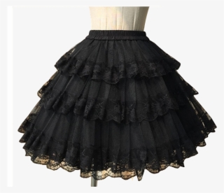 Z18 2018 New Arrival Vintage Lolita Gothic Cosplay - Katlı Etek