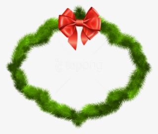 Christmas Deco Border Png - Ribbon Vector