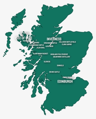 3 Day Isle Of Skye Tour Map - Northern Isles Of Scotland