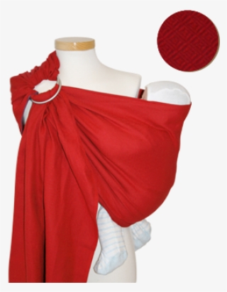 Ringsling Storchenwiege Leo Red