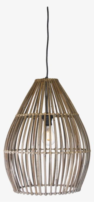 Hanging Rattan Ceiling Light - Naturel Hanglamp