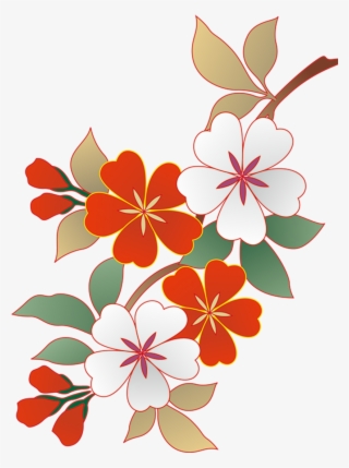 Japan Cherry Blossom Illustration - Cartoon Japanese Cherry Blossom