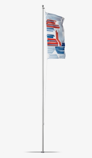 The Flagpole Basic & Ground Sleeve 15” Is Lightweight - Banner