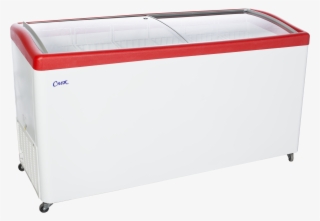 Freezer Chest With Curved Glass Mlg-600 - Box