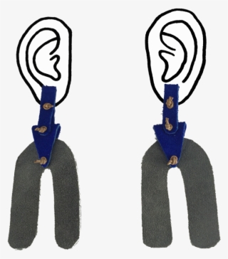 Jordan Kushins Leather Earrings7 - Skipping Rope