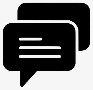 Chat Conversation Svg Png Icon Free Download - Conversation