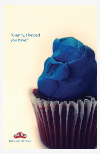 Parents By Using Play-doh - Cupcake