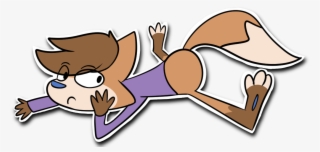 Bored Fox - Cartoon