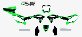 Kawasaki Kxf 250 2017-2018 Set - Aprilia Sxv 450 Decals