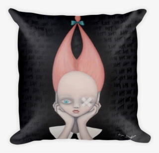 Clip Art Library Kershe Print By Lisa Diakova Devious - Throw Pillow