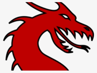 Dragon Clipart Simple - Transparent Cartoon Dragon Head