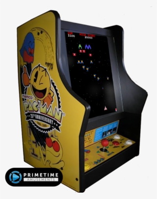Pacman Galaga And Ms - Video Game Arcade Cabinet