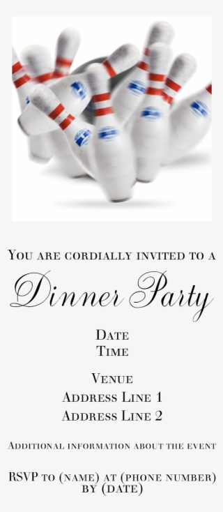 Bowling Pins Invitations Bowling Party, Bowling Pins, - Bowling Pins Knocked Over