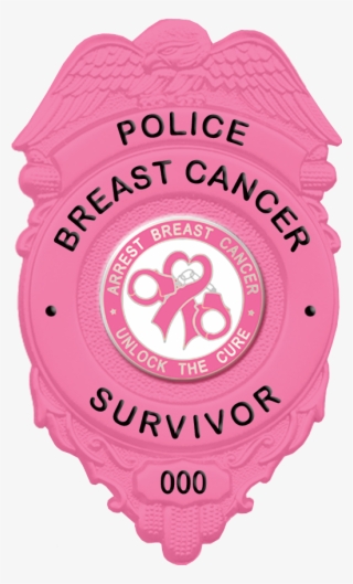 Blackinton Breast Cancer Awareness Badge With Eagle - Party Supply