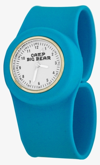 Custom Waterproof Slap Watch Camp Big Bear - Analog Watch