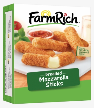 Bake Up Crispy And When You Bite Into Them, They Unleash - Farm Rich Mozzarella Sticks