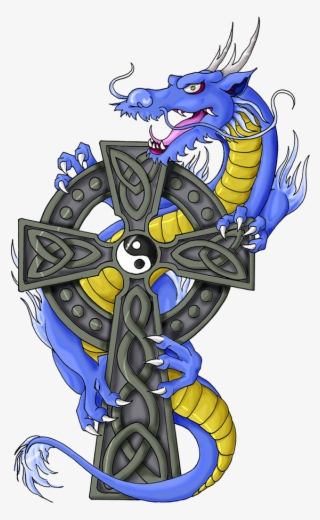 Tattoo Celts Art Arm Dragon Hq Image Free Png Clipart - Celtic Dragon Tattoo Designs
