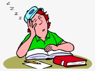 Sleepy Student Cliparts - Sleepy Clipart Png