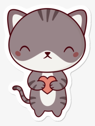 Kawaii Cute Kitten Cat - Cartoon