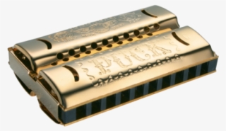 More Views - Hohner Double Puck Harmonica
