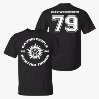 Supernatural Dean Winchester T Shirt - Sports Jersey
