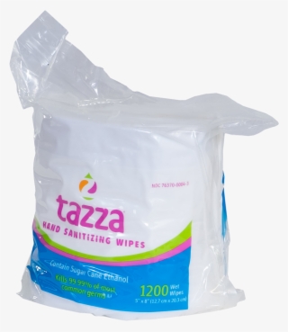 Tazza® Alcohol-based Hand Sanitizing Wipes - Plastic