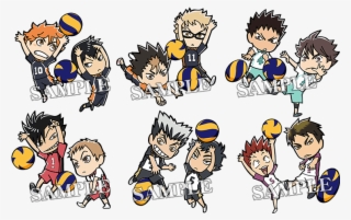 New Visual With Chibi Characters For The Haikyuu Chara - Haikyuu Official Chibi