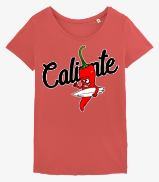 Surf T-shirt Women, Stoked Pepper - Cartoon