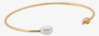 Flame Pearl Cuff - Bangle