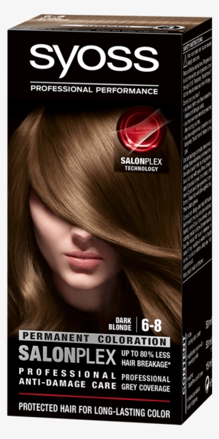Syoss Com Color Salonplex 6 8 Dark Blonde - Syoss