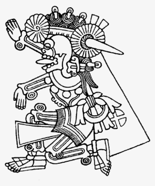 Aztec Codex Figure - Mictlantecuhtli Png