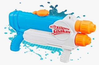 Blasts 2 Continuous Streams Of Water - Nerf Super Soaker Barracuda