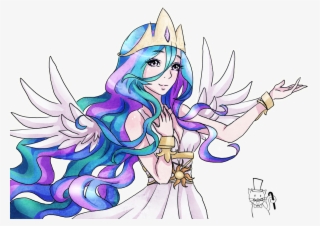 Princess Celestia By Kittenseitz - Princess Celestia Human Anime