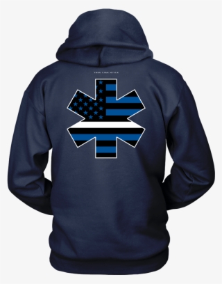 Star Of Life Ems Thin White Line Hoodie - Horse Hoodies