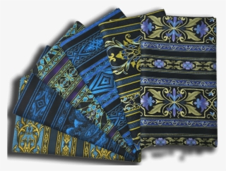 Blue Purple Border Bundle - Motif