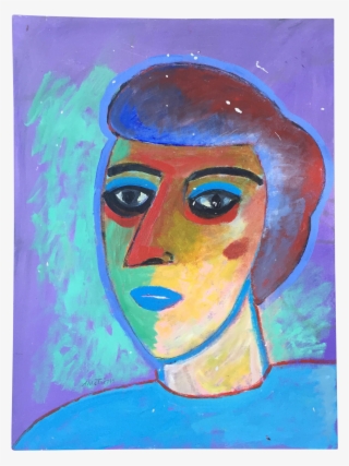 1962 X 2621 1 - Ronald Ahlstrom Portraits Paintings