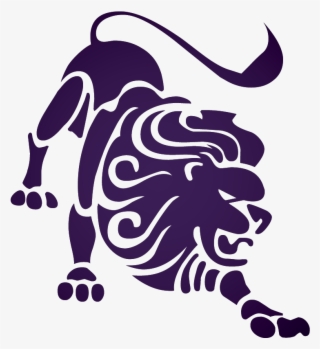 Leo, Astrological Sign, Astrology, Purple, Violet Png - Símbolo Del Zodiaco Leo