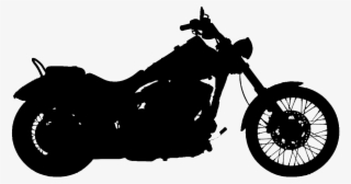 Motorcycle Silhouette Cycling Silhouettes - 17 Harley Wide Glide