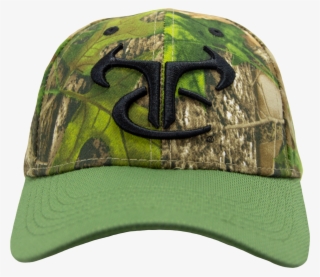 0783 Htc Green Truetimber Logo Ball Cap W/ Olive Bill
